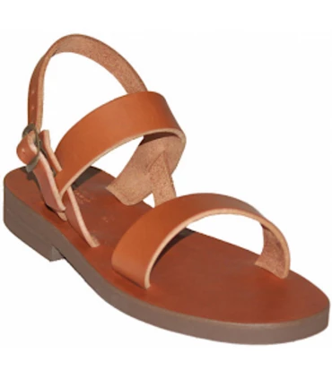 Sandales scholastiques brunes - Taille 35