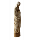 Statue de la vierge à l'annonciation en bois - 51cm