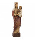 Grande statue Vierge Marie Reine en bois de 50cm