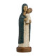 Statue de la Vierge Eleousa - Manteau bleue - 19cm