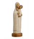 Statue de la Vierge Eleousa - Manteau blanc - 19cm