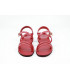 Sandales Femme Hildegarde rouges - Taille 38