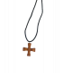 Croix grecque bois arrondie 3cm
