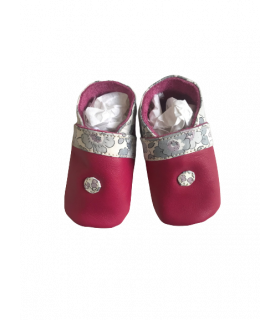 CHAUSSON BEBE CUIR 0 5 MOIS