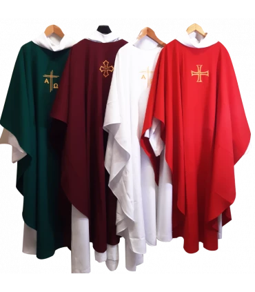 CHASUBLE PRETRE ROUGE