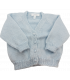 Gilet bébé 3 mois bleu