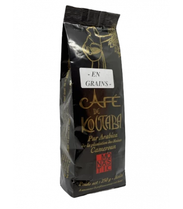 Café pur arabica 250g -en grains