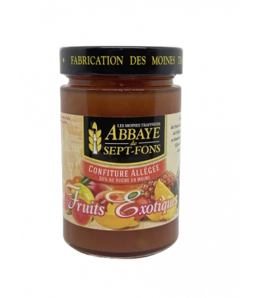 Confiture allégée aux fruits exotiques - Abbaye des Sept-Fons