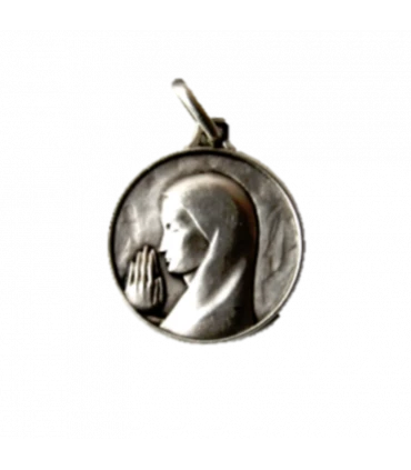 Médaille de la vierge Orante argent