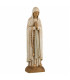 Statue Notre-Dame de Lourdes en bois de 27 cm