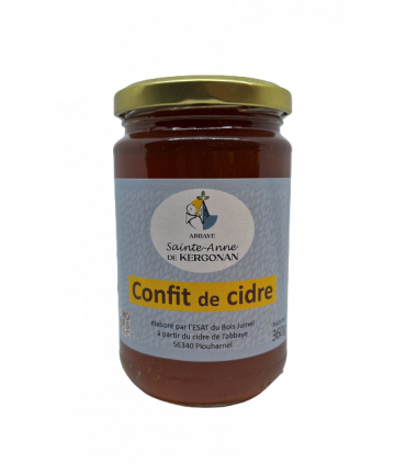 Confit de cidre 360g - Abbaye de Kergonan