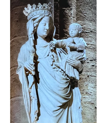 Notre Dame de Paris (détail) - Abbaye d'En Calcat