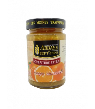 Confiture Extra Oranges Mandarines - 370g - Artisanat Monastique