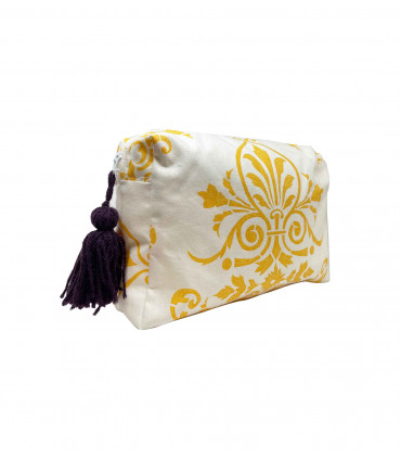 Trousse de toilette jaune