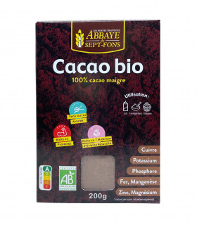 Cacao Bio 200g - maigre -