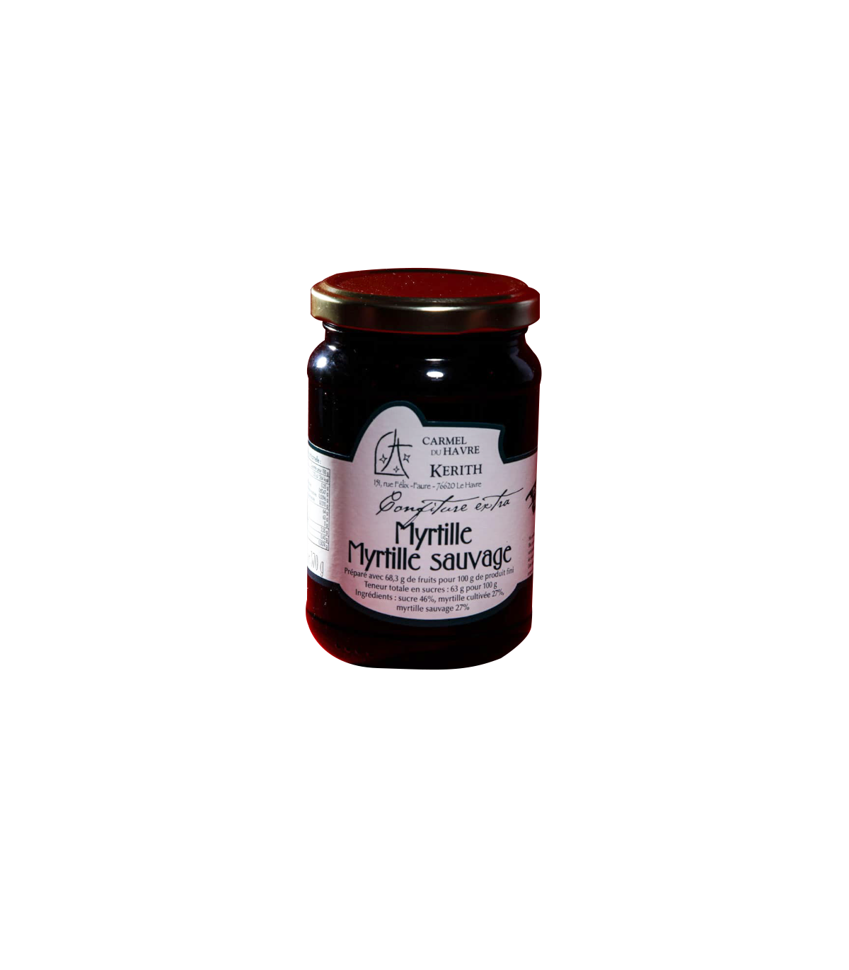 logo vivant de confiture de perles