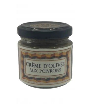 Crème d'olives aux poivrons 85g