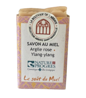 Savon au miel - Argile rose-Ylang-Ylang