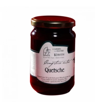 Confiture de quetsches artisanale du monastère de la transfiguration du Havre