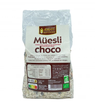 MUESLI BIO CHOCO 375G