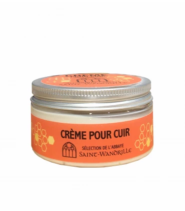 Crème nourrissante pour cuirs 100 ml - Abbaye de St-Wandrille