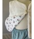 Gilet berger fille blanc - 2 ans