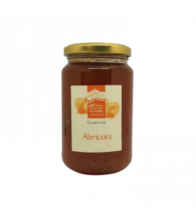 Confiture artisanale d'abricots fabriquée par les bénédictines de Jouques