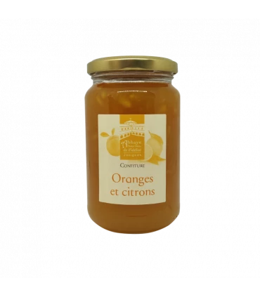 Confiture artisanale oranges et citrons - Abbaye de Jouques