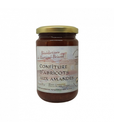 Confiture Abricots-Amandes du monastère de Martigné-Briand