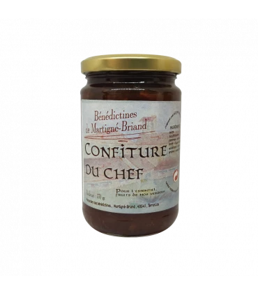 Confiture artisanale du chef ! - Monastère de Martigné-Briand