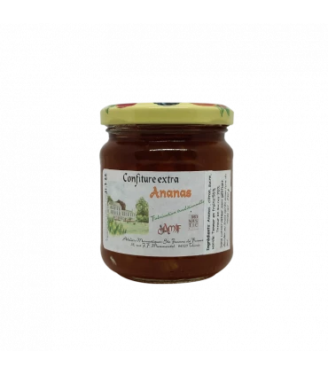 Confiture artisanale à l'ananas du monastère de Thiais